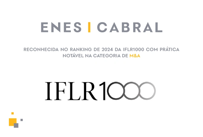 Enes | Cabral distinguida no ranking IFLR1000 de 2024