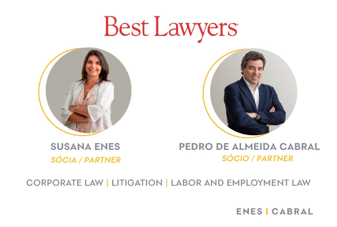 Enes | Cabral reconhecida no ranking Best Lawyers 2025